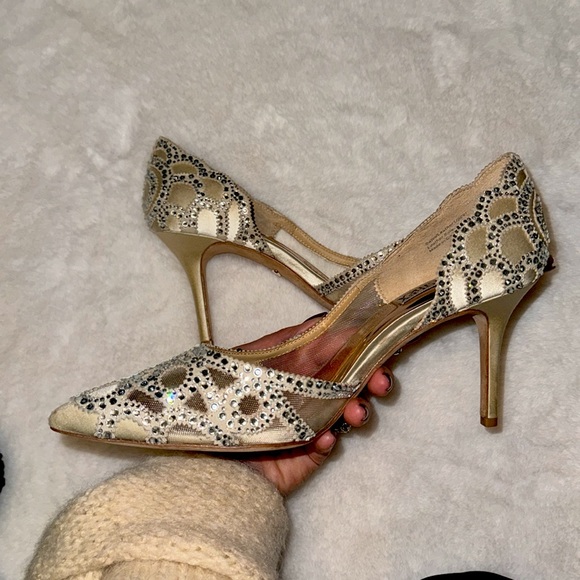 Badgley Mischka Shoes - Badgley Mischka heals. Size 8. Perfect condition!